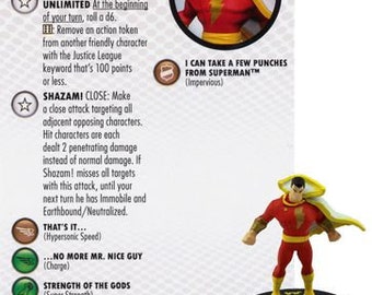 DC Heroclix Justice League Unlimited #014 Shazam!