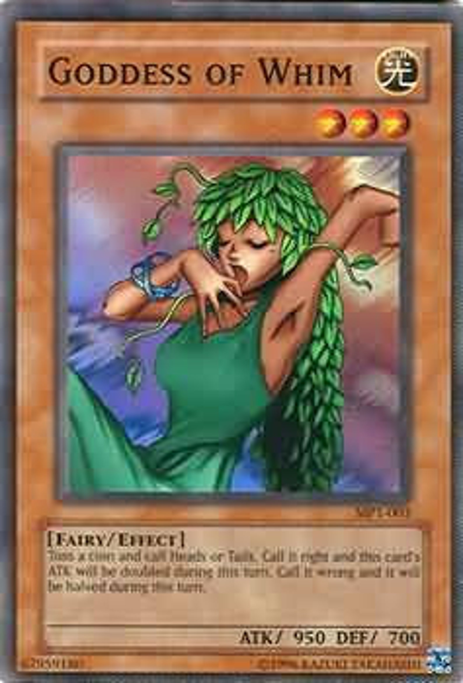 Goddess of Whim MP1-003 Super Rare Yu-Gi-Oh Promo Cards | Etsy
