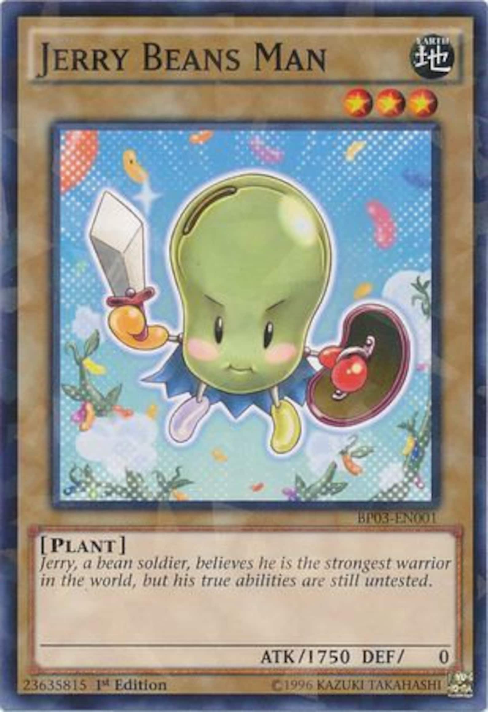 Jerry Beans Man BP03EN001 Shatterfoil Rare 1st Edition Etsy