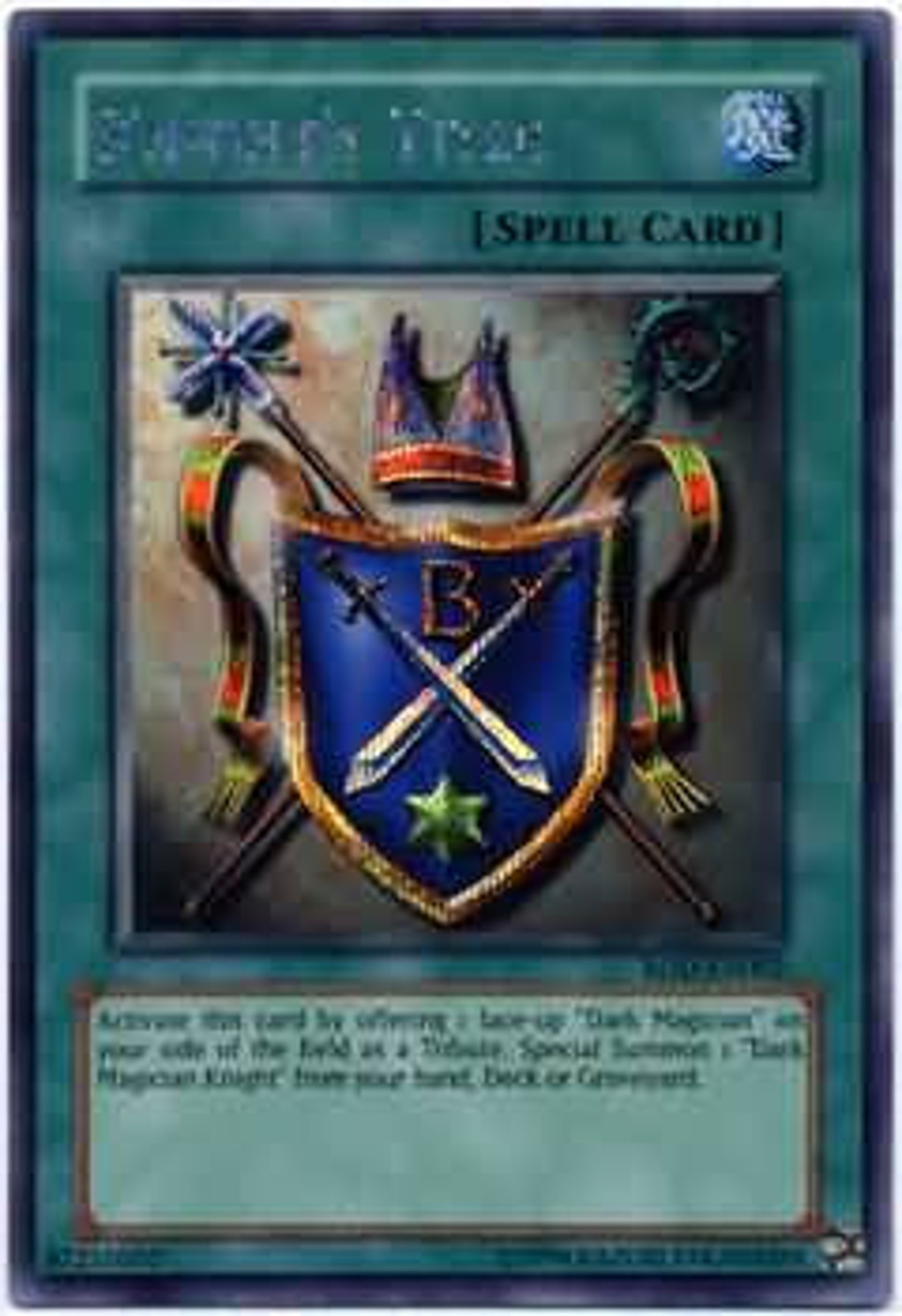 Knight s Title ROD EN002 Secret Rare Yu Gi Oh Promo Etsy