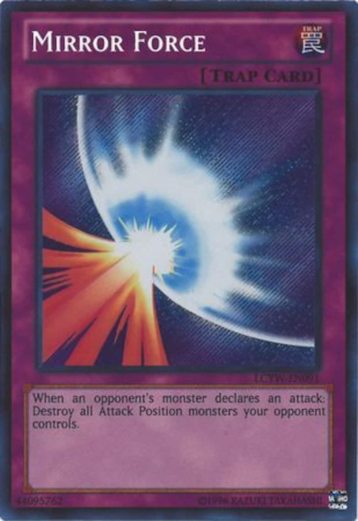 Mirror Force LCYWEN091 Secret Rare Unlimited Legendary Etsy