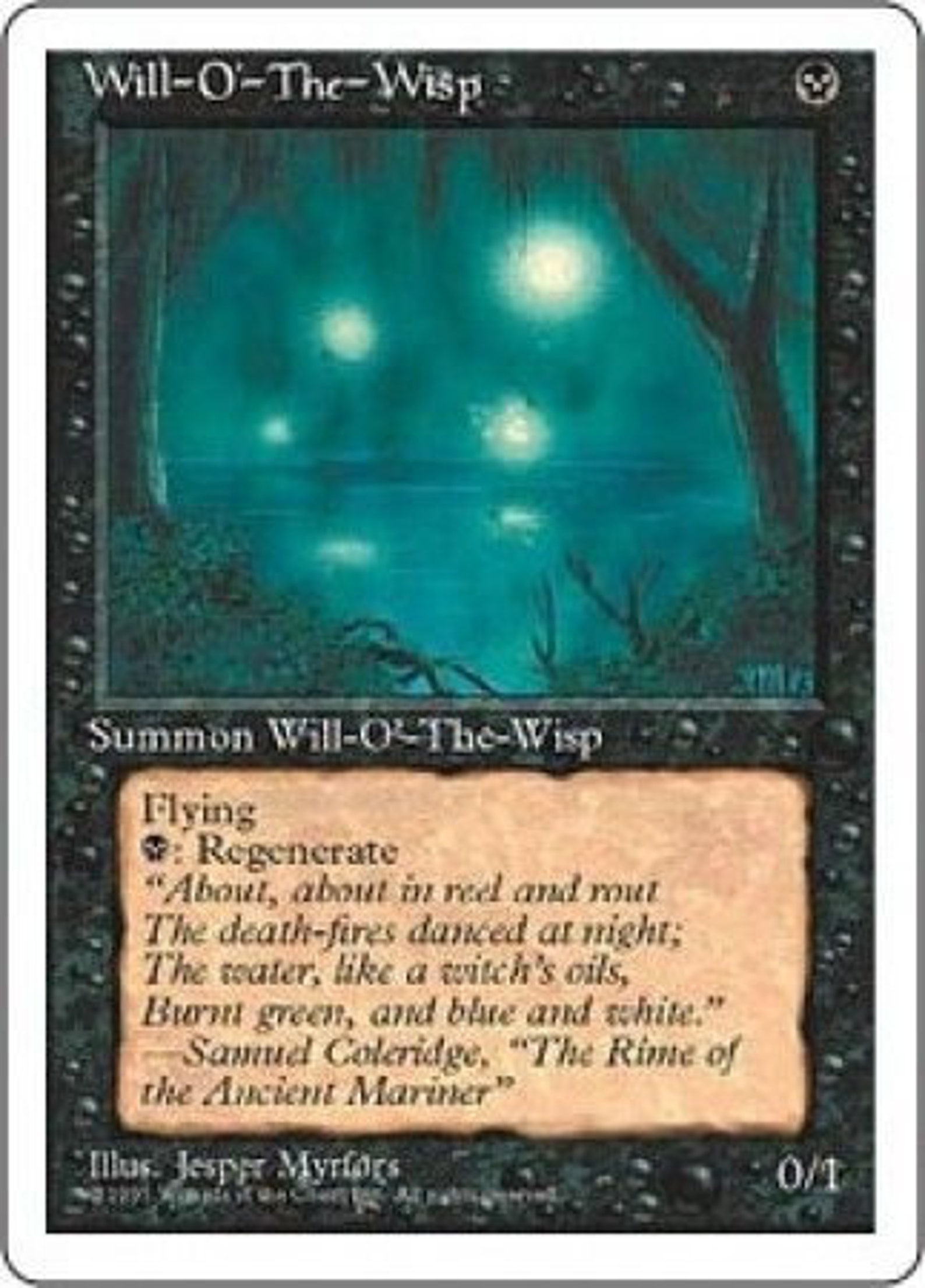 WillO'TheWisp MTG 4th Edition Magic Cards Singles Etsy