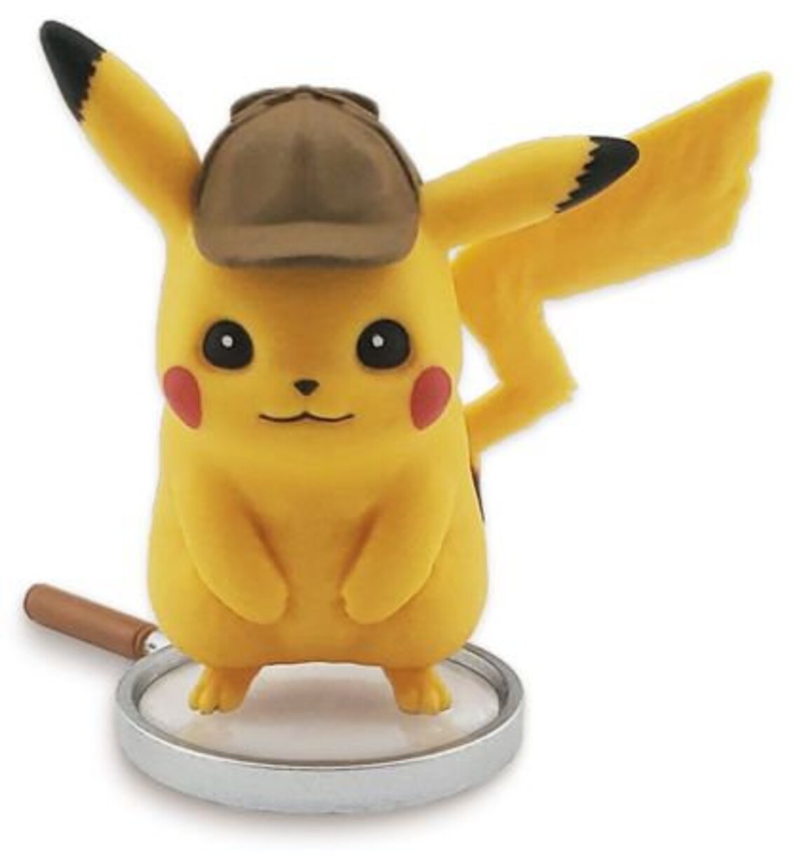 Detective Pikachu On the Case Collectible Figure Pokemon Etsy