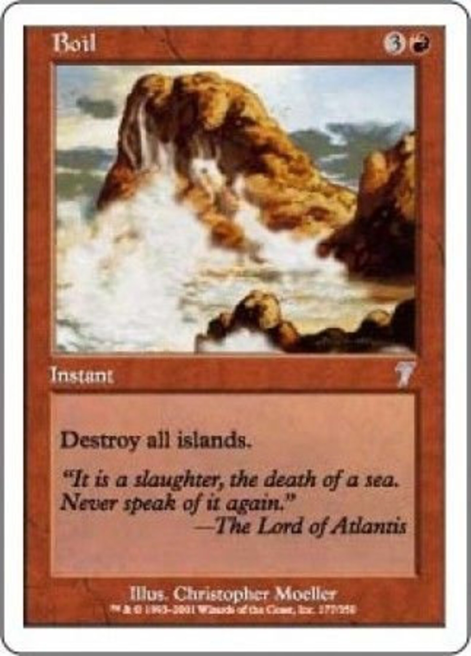 Boil MTG 7th Edition Singles Etsy