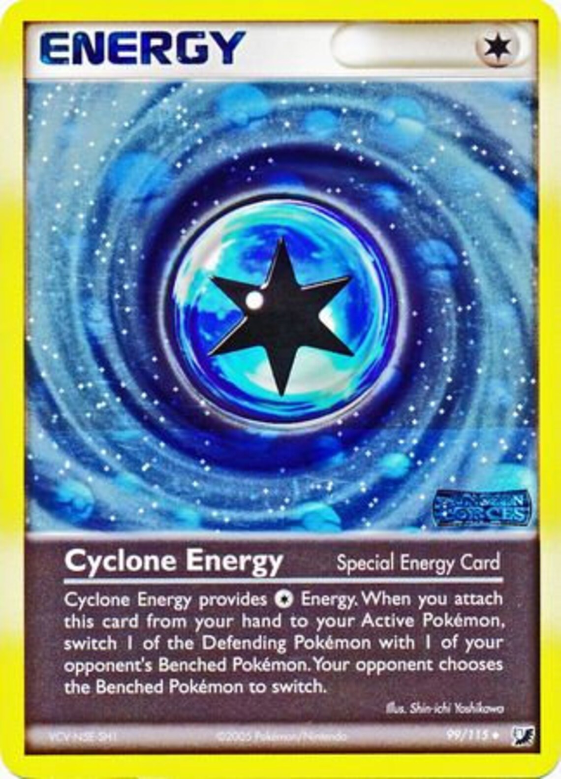Cyclone Energy 99/115 Uncommon Reverse Holo Ex Unseen | Etsy