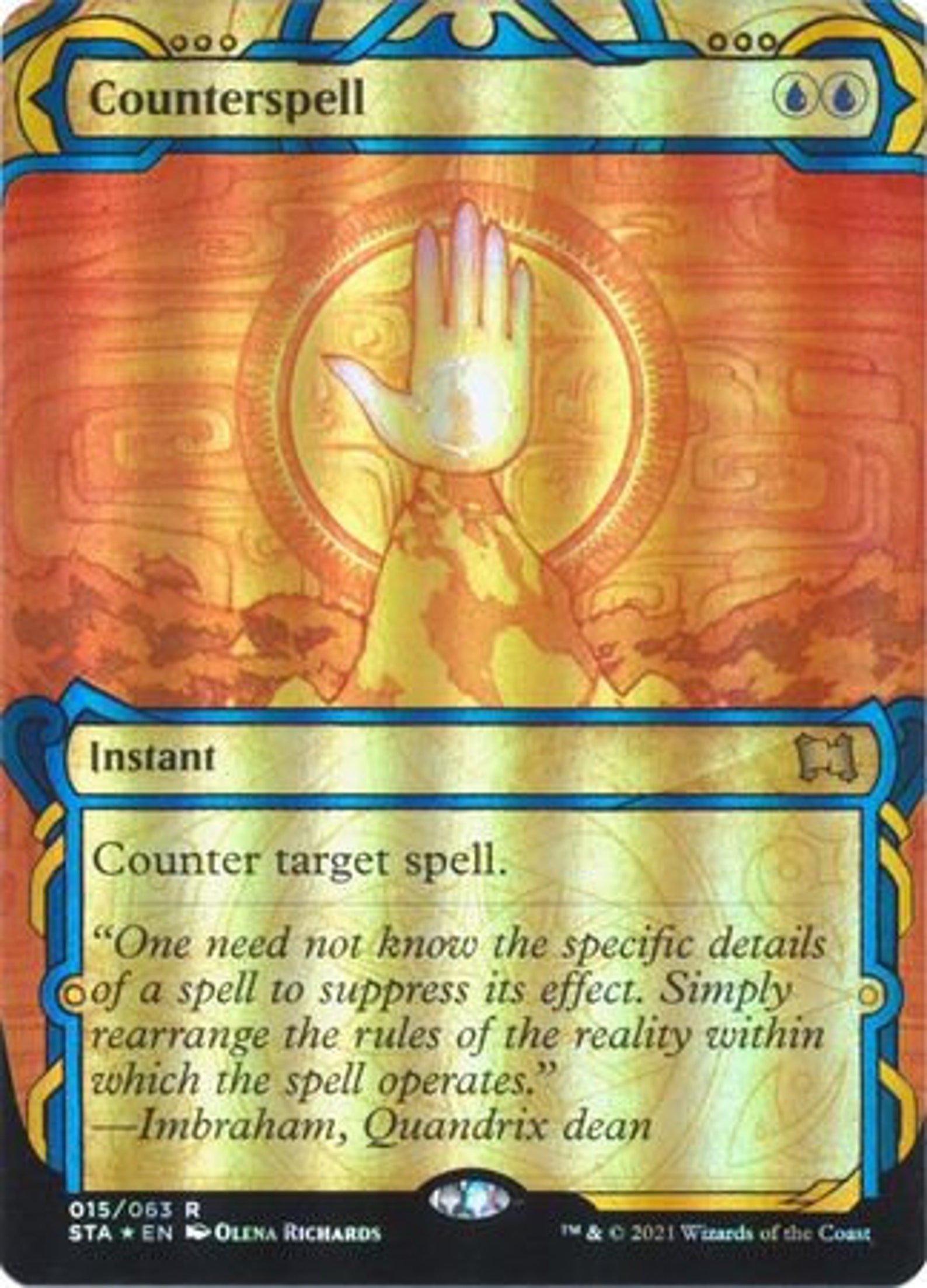 Counterspell 15/63 Mystical Archive Foil Strixhaven Etsy
