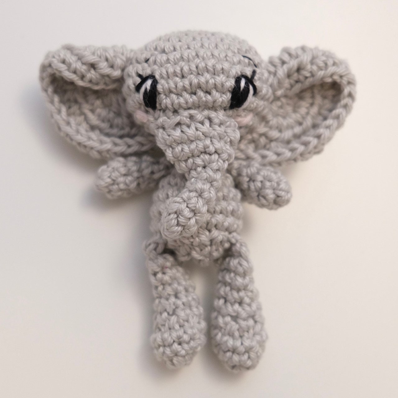 PDF Nina the Elephant Crochet Pattern - DIY Amigurumi Animal Crocheting ...