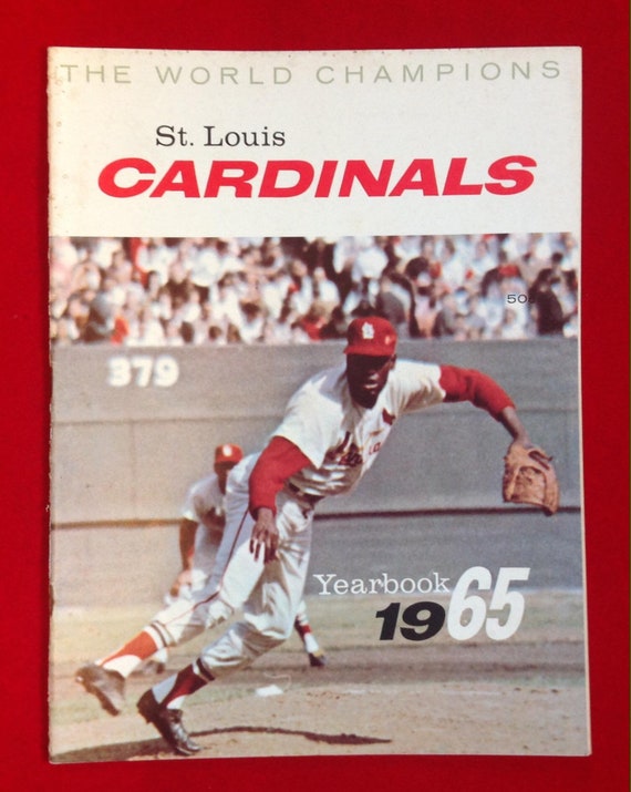 1965 St. Louis Cardinals Yearbook Etsy