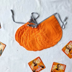 Wimpelkette mit Niederlande 283 cm, 15 Wimpel, Girlande aus Stoff, Stoffgirlande, Girlande aus Stoff
