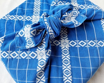 Furoshiki tela reutilizable para envolver regalos envoltorio de regalo sostenible