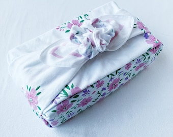 emballage cadeau réutilisable vintage Furoshiki emballage cadeau durable en tissu japonais