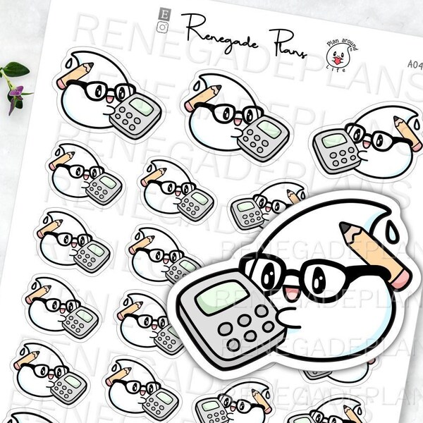 Goodnotes Math Stickers Etsy