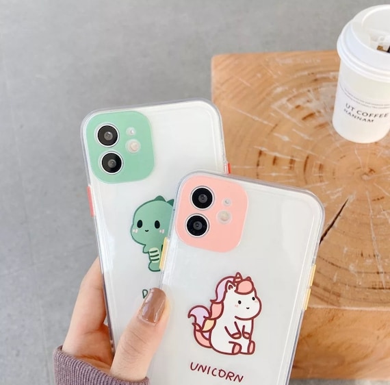 Cute Dinosaur Frame iPhone Case