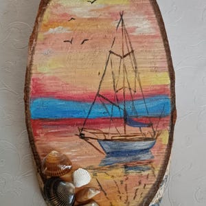 Кораблик e ракушки. Coloque-o no lugar certo.