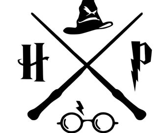 Download Harry Potter Glasses Svg File