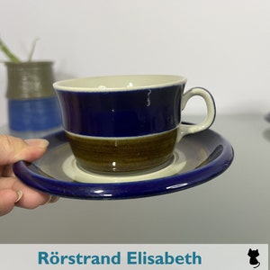 Rörstrand Elisabeth Coffee Cup Set by Marianne Westman from 1970s, Made in Sweden