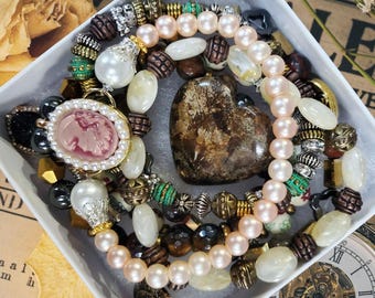 Caja de regalo para pulsera vintage