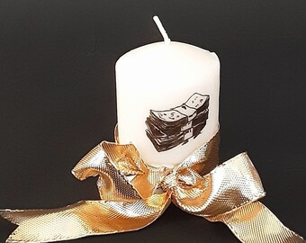 Votive candle offering candle memorial gift ancestor money