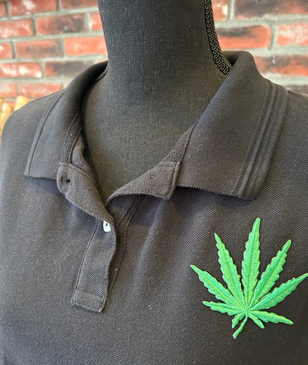 weed golf shirt