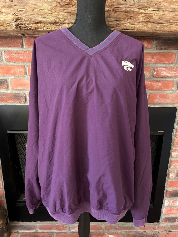 Vintage Kansas State (K-State) Windbreaker Pullove