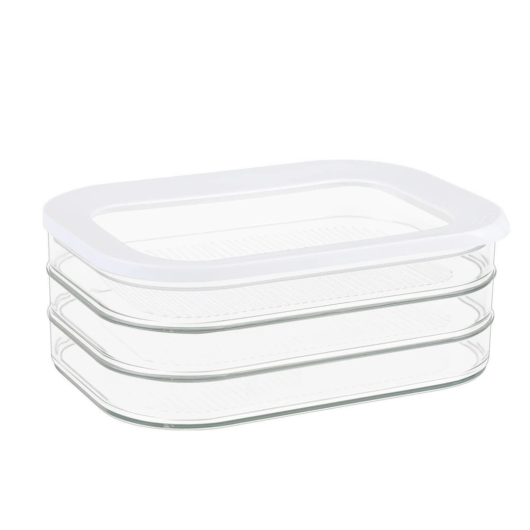 3 Layer Food Storage Boxes With Lid for Cold Cuts, Turkey, Deli, Salami BPA FREE Etsy