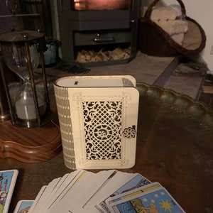 Tarotbox / Tarotkästchen "Sonne, Mond, Sterne"