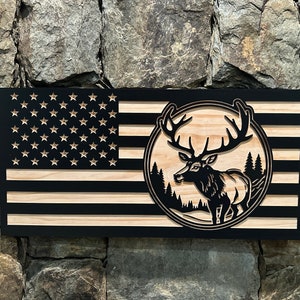 Customizable Deer Flag