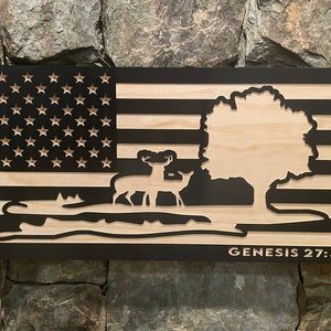 Customizable Deer Flag