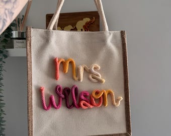 Personalised gift bags / teacher gifts