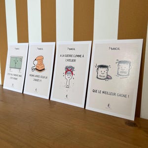 Pack of 4 postcards