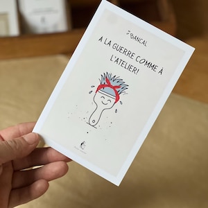 Carte postale - Pinceau