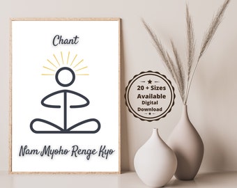 Nam Myoho Renge Kyo - Etsy