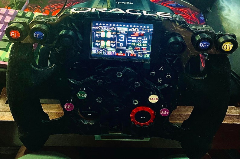 Logitech G29 G920 G923 PC Simhub F1 Style Direct Bolt on F1 Steering