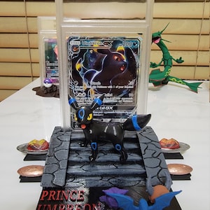 Custom Umbreon PSA stand.