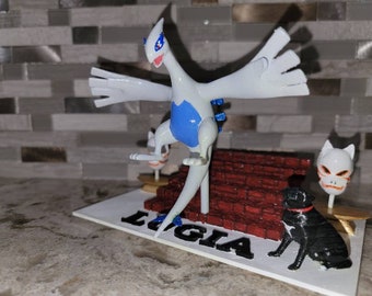 Lugia TCG stand.