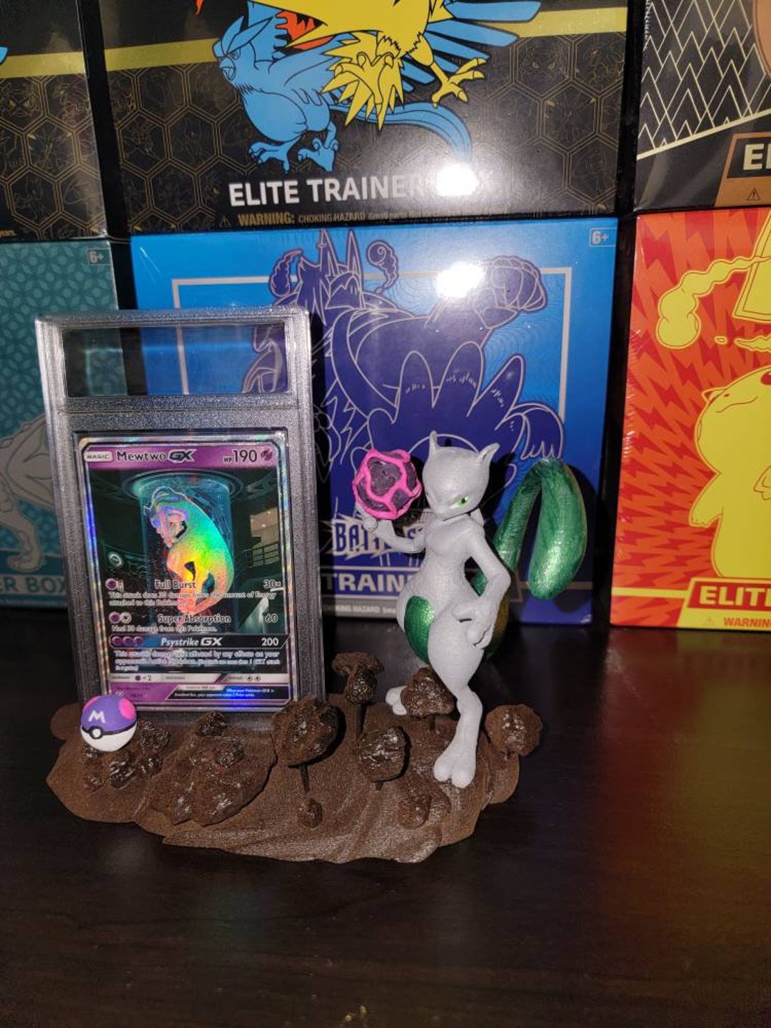 Custom PSA Stand for Trading Cards. Etsy