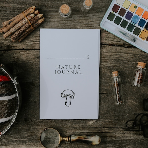 PDF DIGITAL FILE Printable Nature Journal For Kids