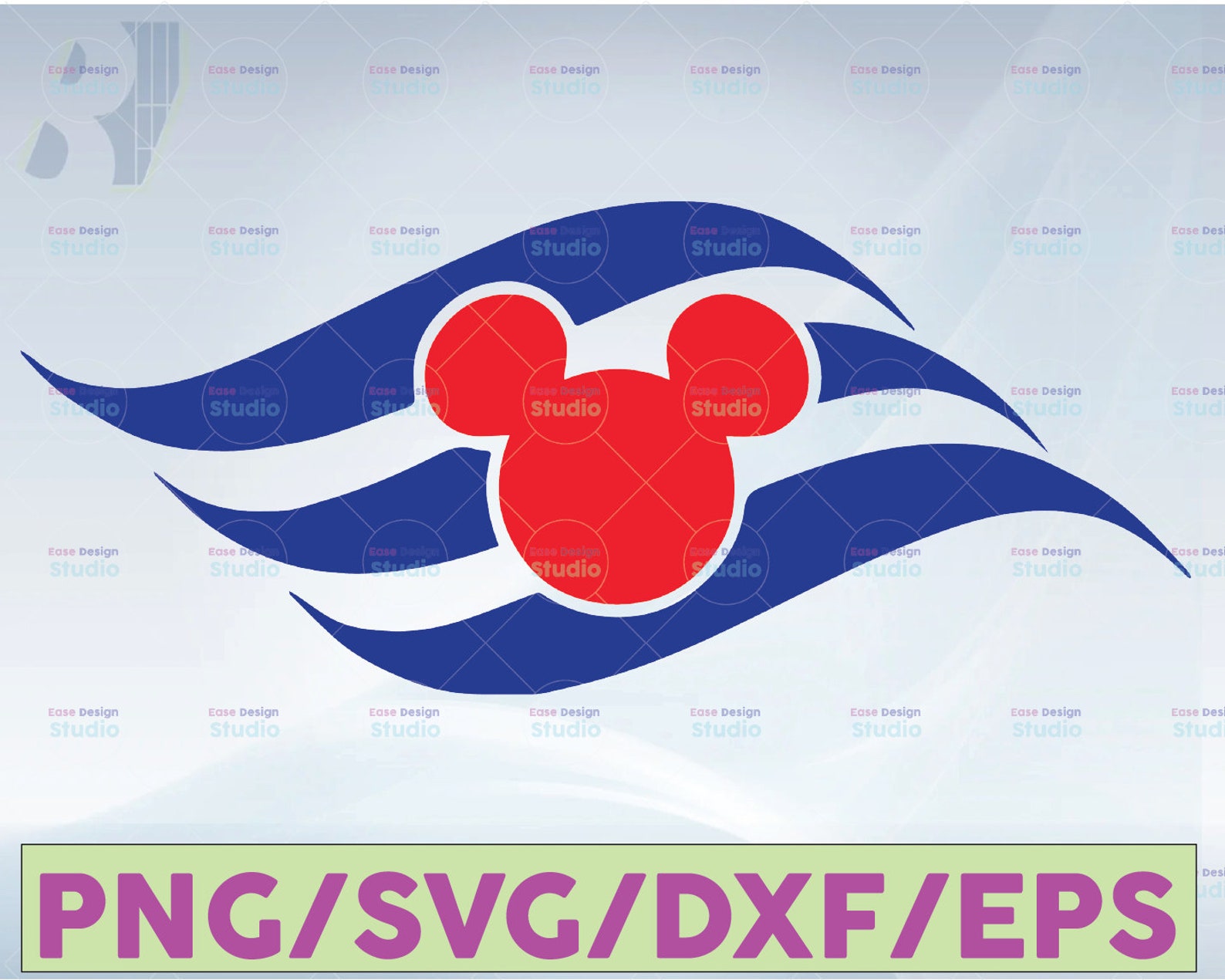 Disney Cruise Logo SVG DXF and png instant download Disney | Etsy