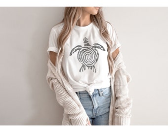 Camiseta de tortuga linda / Camisa de tortuga marina / Camiseta de amante de la naturaleza / Camisa de amante de los animales / Regalo de cumpleaños / Camisa de playa de tortuga linda / Camiseta de amante de la tortuga