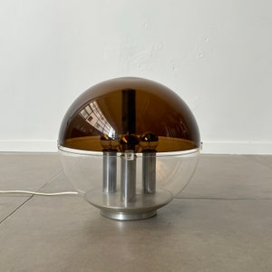 Vintage rare Italian Space Age Ball Lamp from Stilux Milano, 1970’s