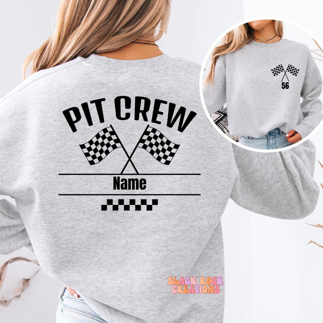 I'm Not Most Moms Drag Racing Ladies' Cropped Fleece Crew