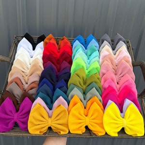 50 solid color baby 3-5 inch bow, choose your color and size, toddler bow, kid&#39;s bow