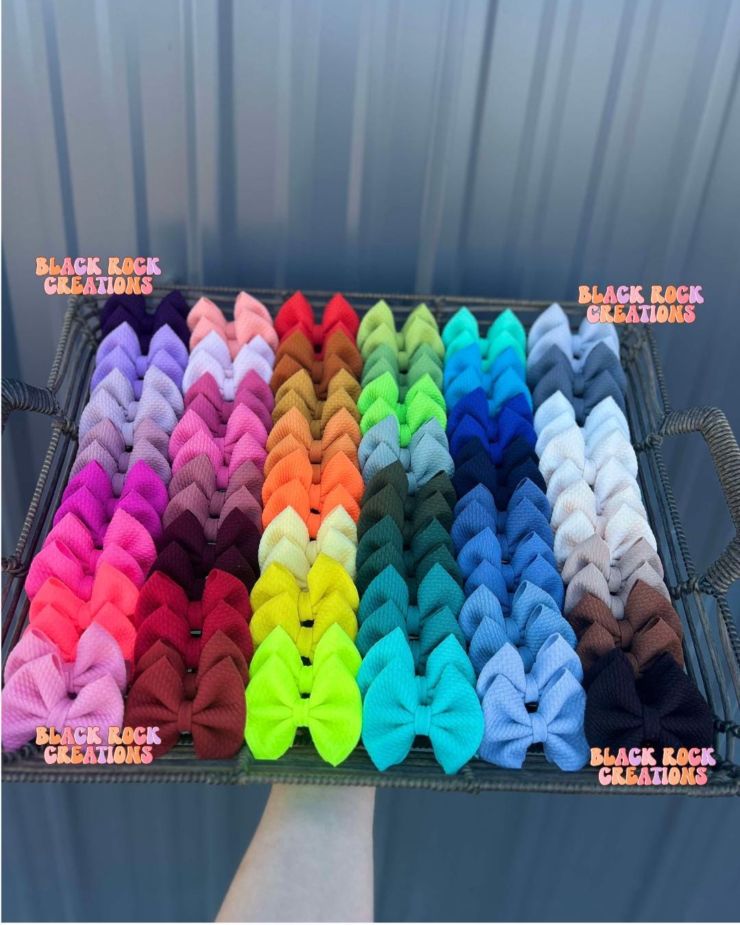 Build your own BUNDLE solid color piggie bows set of 2, mini bows, Babygirl bows, baby bow set, toddler bow set, girls' hair bows, NEW COLOR