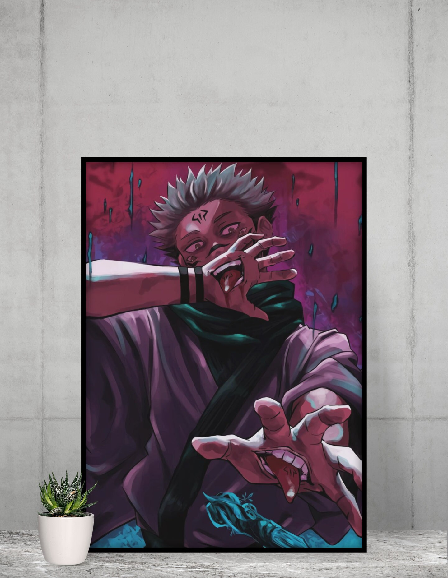 Jujutsu Kaisen Poster Anime NEW Manga Wall Art decor premium | Etsy