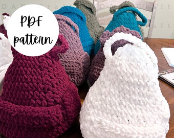 Pouf Crochet Pattern | pdf file