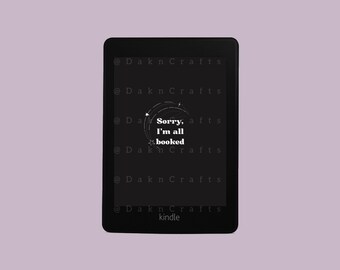 Kindle Lock Screen | ePub file| Bookish | Book Gifts | Booktok