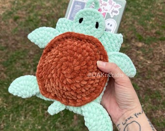 Sea Turtle E-Reader Sleeve | Crochet | Kindle | BOOX Palma | Nook | iPad | Custom Sizes| Bookish | Book Gifts | Booktok