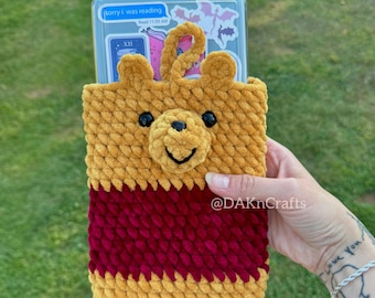 Winnie-the-Pooh E-Reader or Book Sleeve | Crochet | Kindle | BOOX Palma | Nook | iPad | Custom Sizes| Bookish | Book Gifts | Booktok