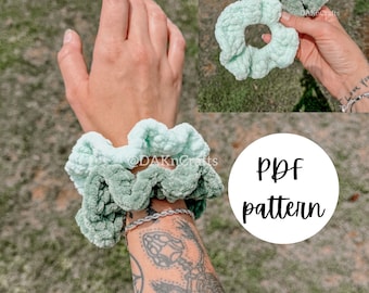 Scrunchie Crochet Pattern | pdf file