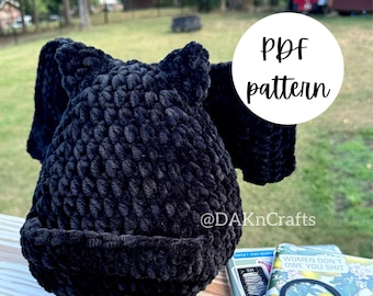 Bat Pouf Crochet Pattern | pdf file| Bookish | Book Gifts | Booktok